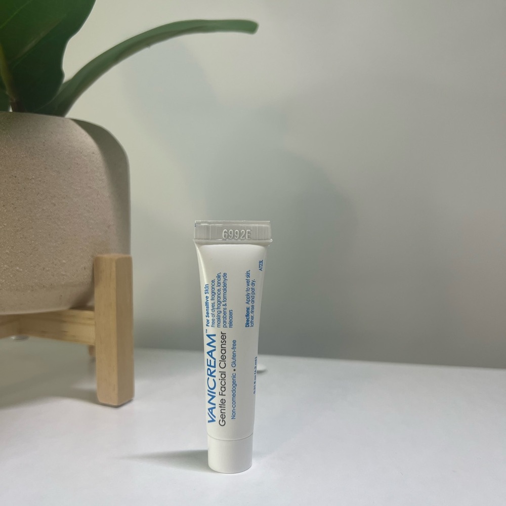 Vanicream gentle facial cleanser 6.2ml